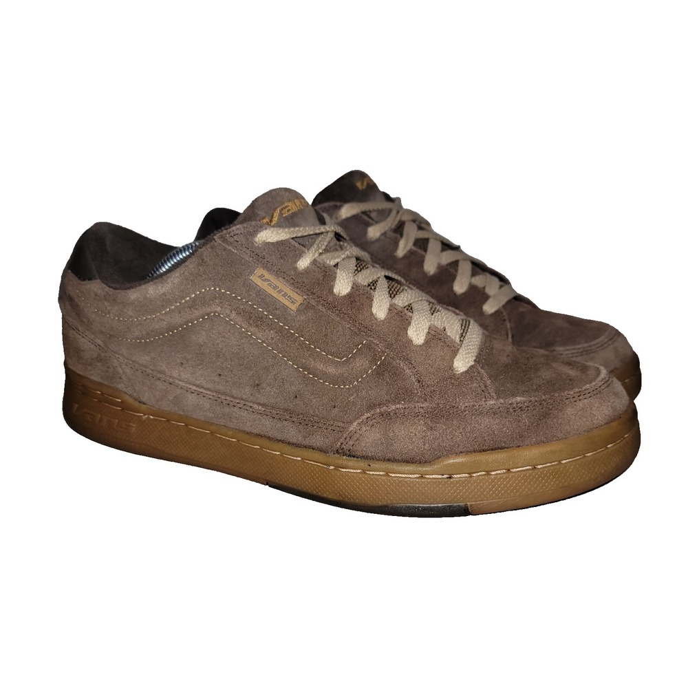 Vintage VANS Brown Chunky Y2K Skateboarding Snooka Shoes Sneakers Mens US 11.5
